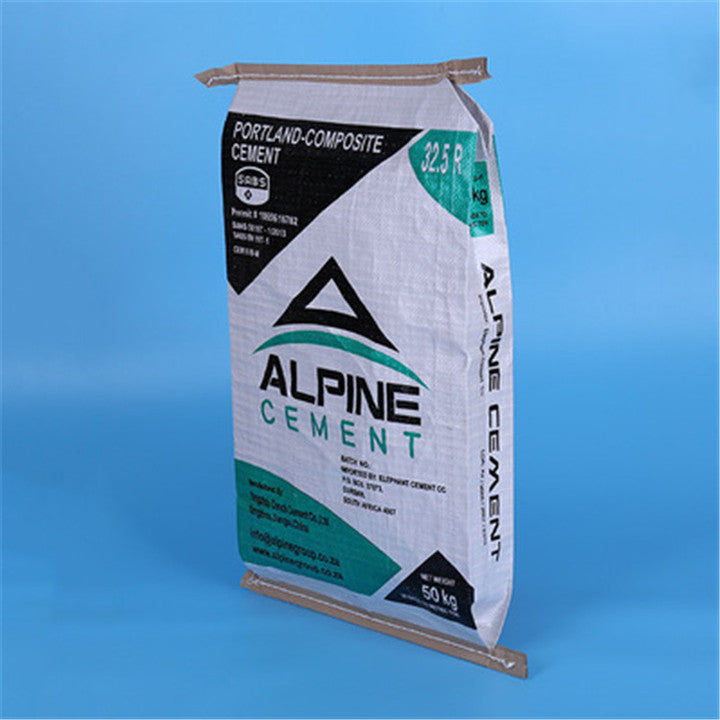 Portland 2 Ply Cement Valve Bag Industrial High Quality Kraft Paper Price Stone Sand Printing Standard Accept 20kg 50kg CN;GUN