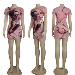 clothes 2023 summer floral printing maxi long designer dress famous luxury designer brand Clothing