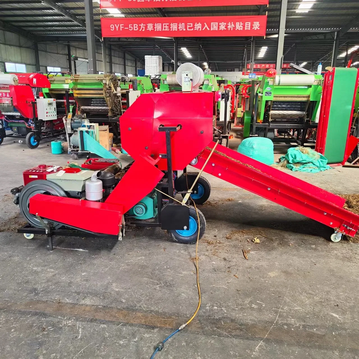 High Capacity Alfalfa hay Baler Small Round hay Balers hay Baler Rolling Machine for Farm