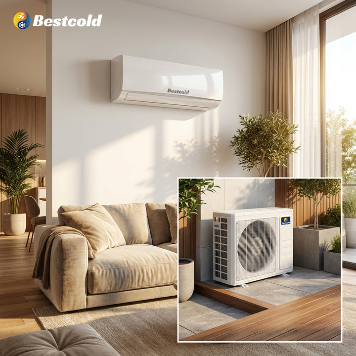 GREE Hisense Inverter AC Mini Split Air Conditioners 9k-24k BTU Cooling Only for Household & Outdoor Split Air Conditioner