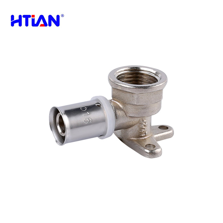 High-pressure Brass PEX Pipe Fittings for Making Three-way Connections Used for Water and Gas Supply
