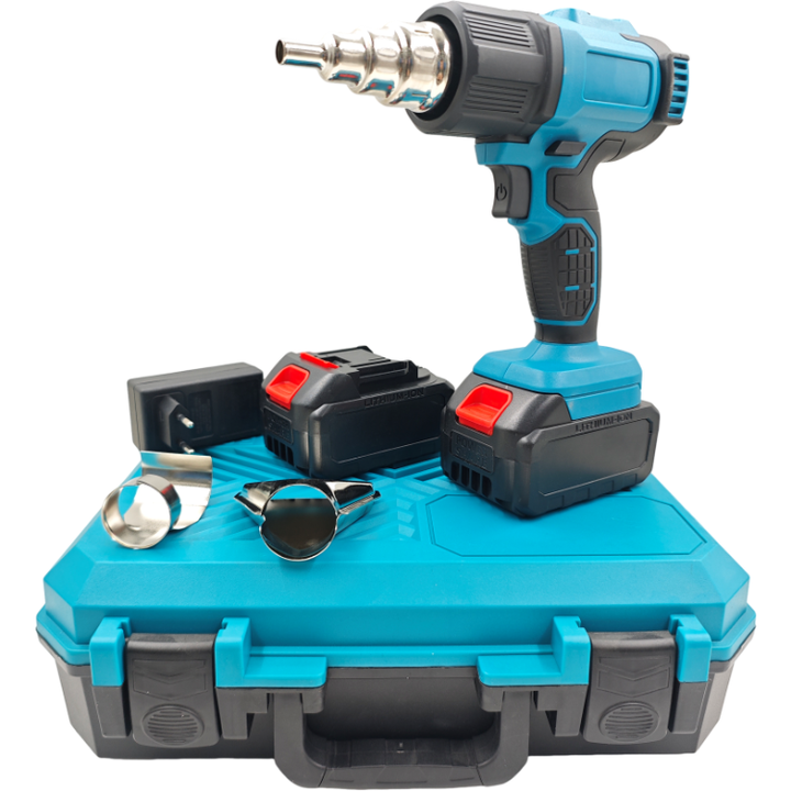 OEM Heat Gun Cordless Lithium for for Plastic Blowing Adjustable Temperature 100-300C Lithium Battery Hot Air Gun Factory Direct