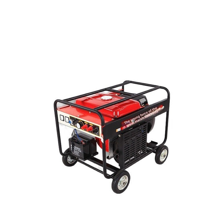 300A Portable Mobile Industrial Gasoline Electric Welding Machine for Construction Use