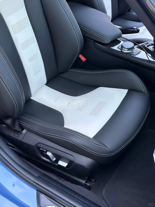 Car Interior Accessories Sport Racing Bucket Seats Customize Leather Cover and Sponge Seat for BMW F30 F80 F82 M3 M4 M5 Upgrade