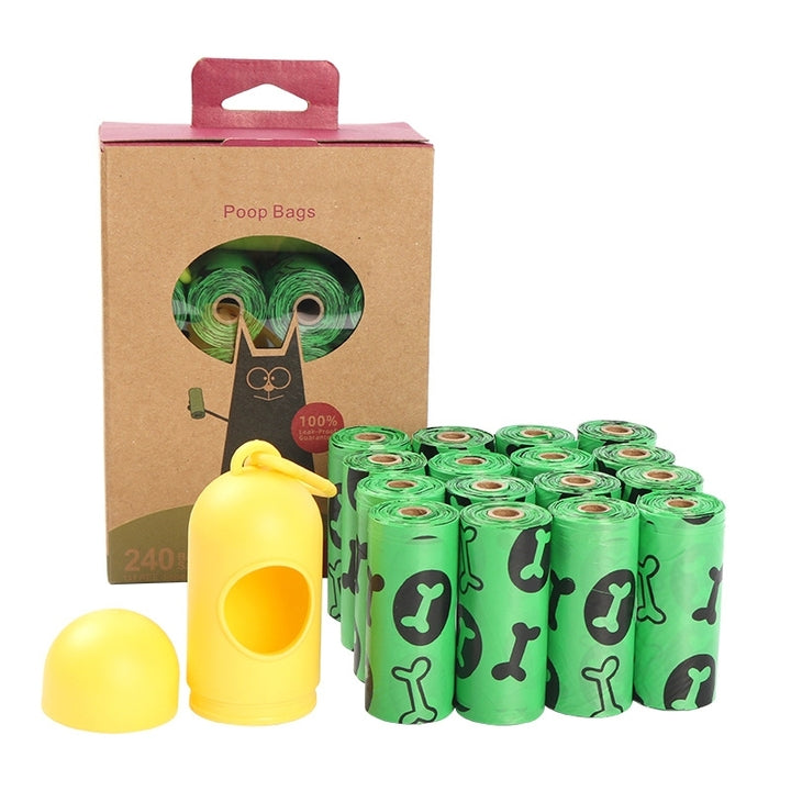Eco-Friendly 100% Biodegradable Compostable Dog Poop Bags and Dispenser China Manufacturer Wholesale Plastic Dog Poop Bag Holder
