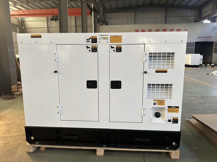 Haifeng Power HPC31NG6 480V 31kVA Natural Gas Silent Generator Set 93% Efficiency Water Cooled Engine Germany Technology 12V DC