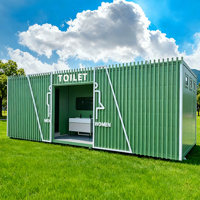 Eco-friendly Mobile Plastic Sandwich Panel Portable Toilet Park Scenic Area Construction Site Use Shandong Prefabricated JiaXin