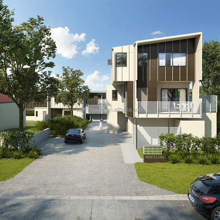 UPS 2025 Luxury Prefabricated Modular Homes New Technology Low Cost Precast Concrete House Bathroom Supermarket Office Building