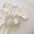 Oem Winter Fall Baby Sweater Knitted Rompers Boutiques Baby Rompers Organic Cotton Baby Clothes 0-3month