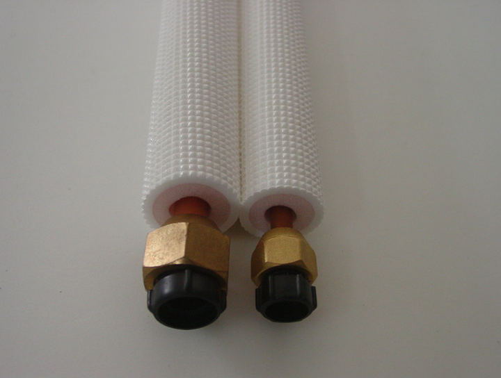 High-quality Pure Copper air Conditioning Connection Pipes with PE Insulation Layer 3/5 Meters in Length Each