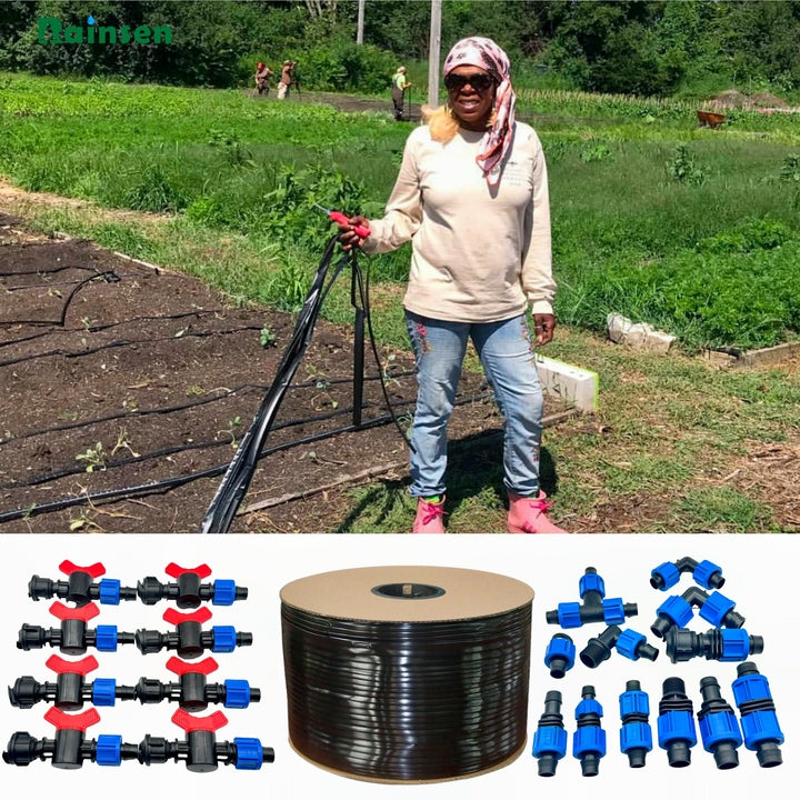 Farm Irrigation 1 Hectare Kit Drip Tape/hose/pipe with Drip Tape Connector Drip Tape 16mm