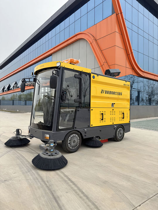 Electric Vacuum Cleaner with CE Certification, 260L Garbage Bin, Efficient Commercial Sweeping Vehicle