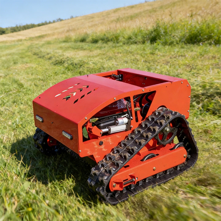 DIY Friendly Automatic Lawn Mower Cordless Robot With Adjustable Cutting Deck Height Farm Use Remote Control Grass
