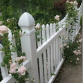 PVC Picket Fence, Screen Fence PVC Stripe Gate Swimming Pool Protect, Gardening fences