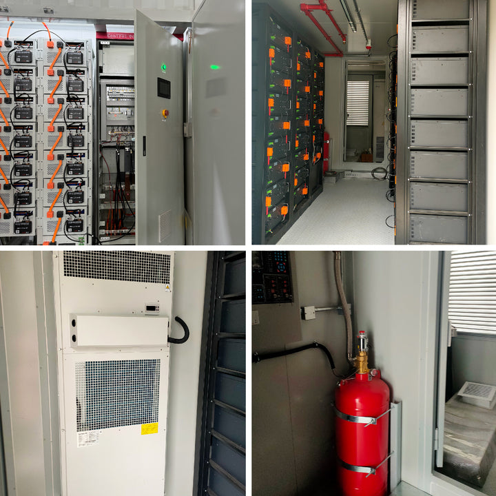Sunark Energy Storage Battery Bess Container 100Kw 120Kw 215Kw BESS Lifepo4 Lithium Battery Outdoor Cabinet with Solar Panels