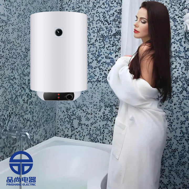 Household 30L 50L 80L 100L 1.5kW 1.6kW 2kW 2.2kW Enamel Tank Storage Electric Geyser Hot Shower Water Heaters for Home Bathroom