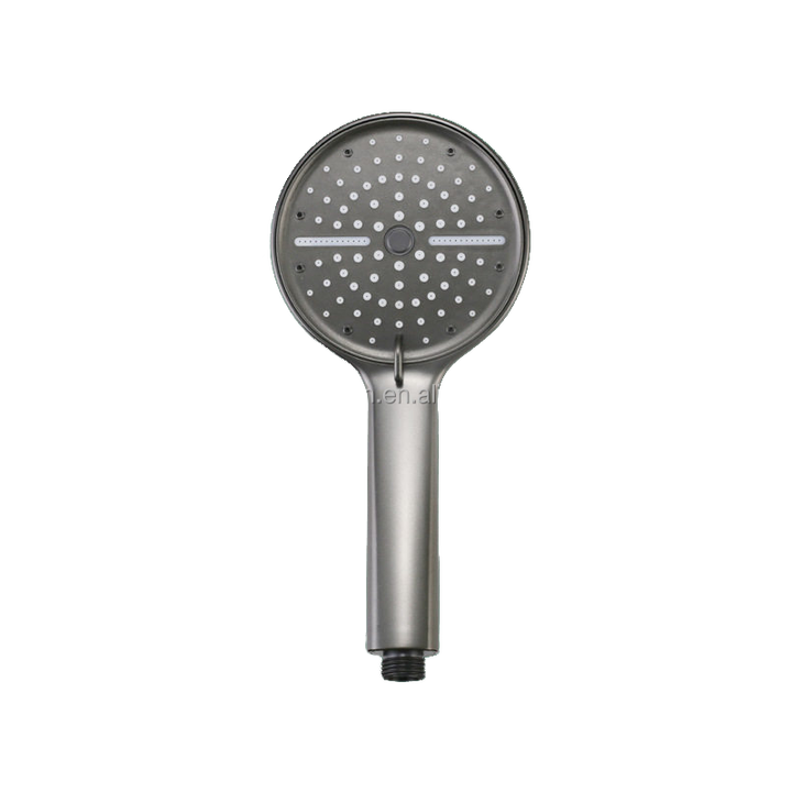 Large Water Output Pressurized Rainfall Shower Head Chrome Finish Modern Design Single Water Outlet Wall Mounting for Bathroom
