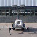 Free Shipping Mobile Light Tower Trolley Light Led Manual Tower Hydraulic Mast Tall Light Tower