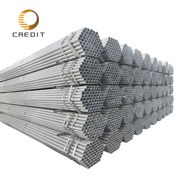 Heavy Duty Galvanized Steel Tube BS 1387 Z200 for Israel Solar Frames Apartment Walkway & Drainage Systems