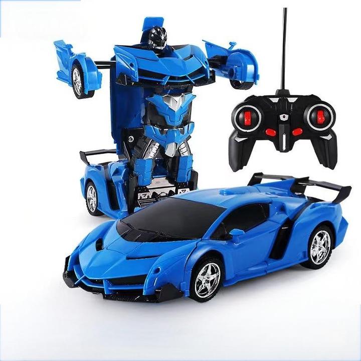 Rechargeable Toy Car with Remote Deformation Feature Car Robot Model Perfect for Celebration Events