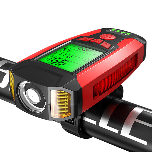 Outdoor Activities USB Rechargeable Bike Front Light Night Riding Bicycle Front Light Outdoor Travel Hiking Bicycle Headlight
