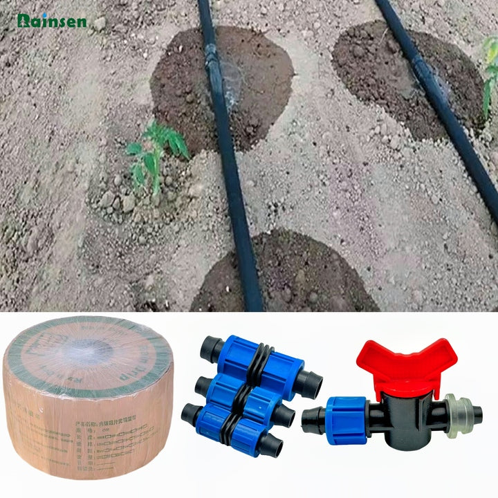 Farm Irrigation 1 Hectare Kit Drip Tape/hose/pipe with Drip Tape Connector Drip Tape 16mm