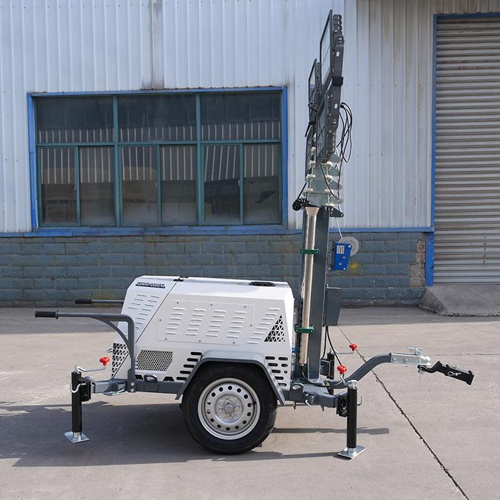 Free Shipping Led Mobile Light Tower Hydroponic Tower Lights Trade Solar Light Tower Mobile