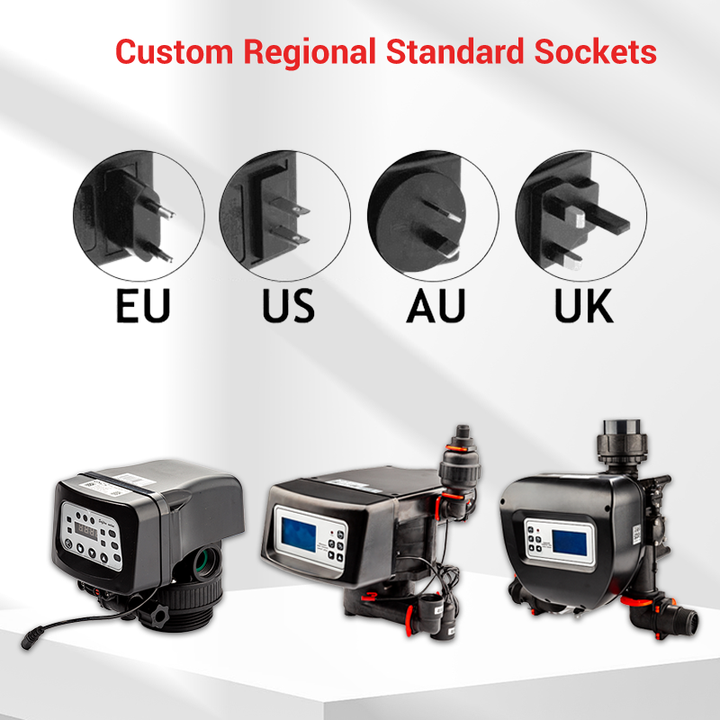 Jieyuan Automatic LCD Home Water Treatment System 0.5-3m3/H Water Softener with PLC & Gear 220V Voltage
