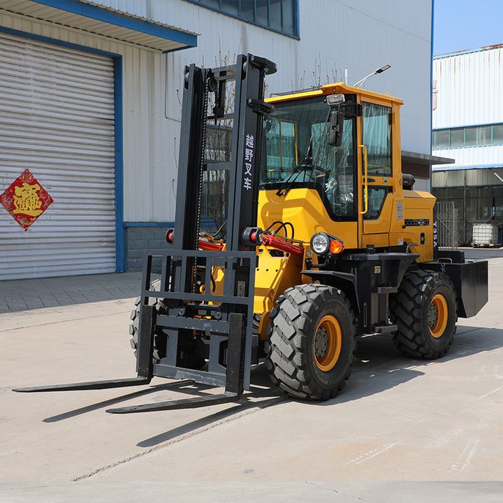 5 Ton 6 Ton 7 Ton 8 Ton 10 Ton All Rough Terrain Forklift Four Wheel Drive