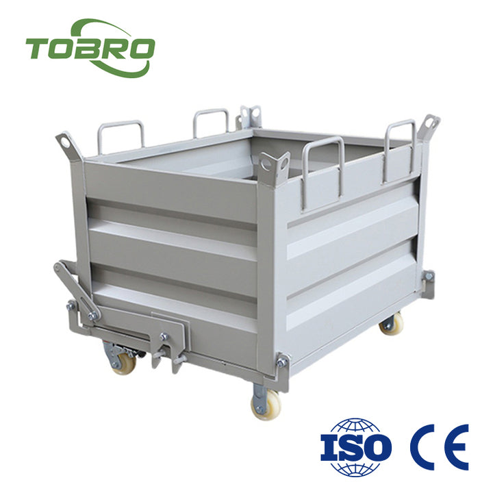 New Arrival Hotselling Bottom Drop Bot Dumping Processing Waste and Building Materials Container Industrial Trash Bin