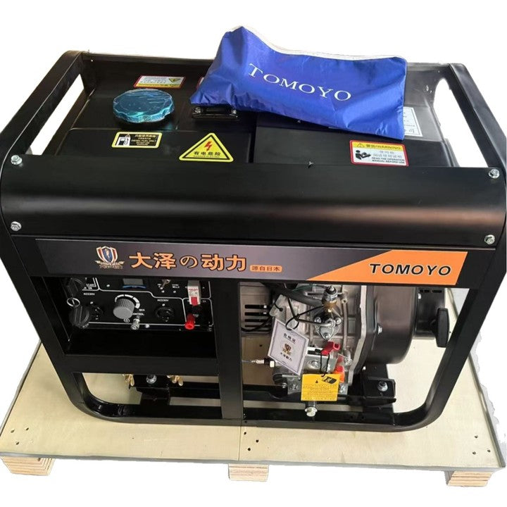Mobile 250A Portable 26V 30V Portable Gasoline Welding Generators for Outdoor Construction Mine