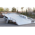 3.5 ton car transporter mini excavator trailer aluminum car trailer for sale