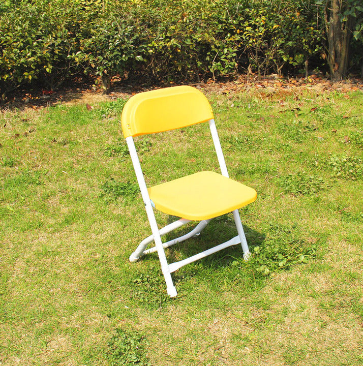 Popular Best Children Outdoor Garden Party Indoor Foldable Lightweight Plastic White Kids Folding Chairs for Events Wedding
