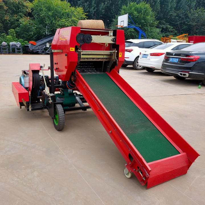 High Capacity Alfalfa hay Baler Small Round hay Balers hay Baler Rolling Machine for Farm