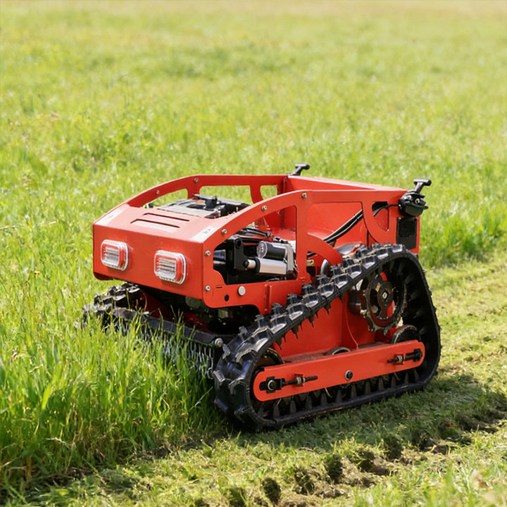 DIY Friendly Automatic Lawn Mower Cordless Robot With Adjustable Cutting Deck Height Farm Use Remote Control Grass