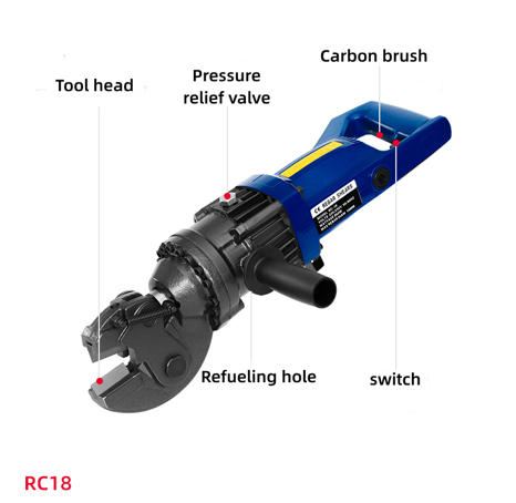 Reliable and Durable Portable Steel bar Cutter RC20 Produced in China