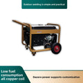 Industrial Grade Small Volume Mobile Fast High Efficiency 250A 7kw Gasoline Electric Welding Machine for Outdoor Engineering