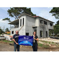 2025 New Tech European Style Prefab House European Style Precast Concrete Sandwich Panels Building