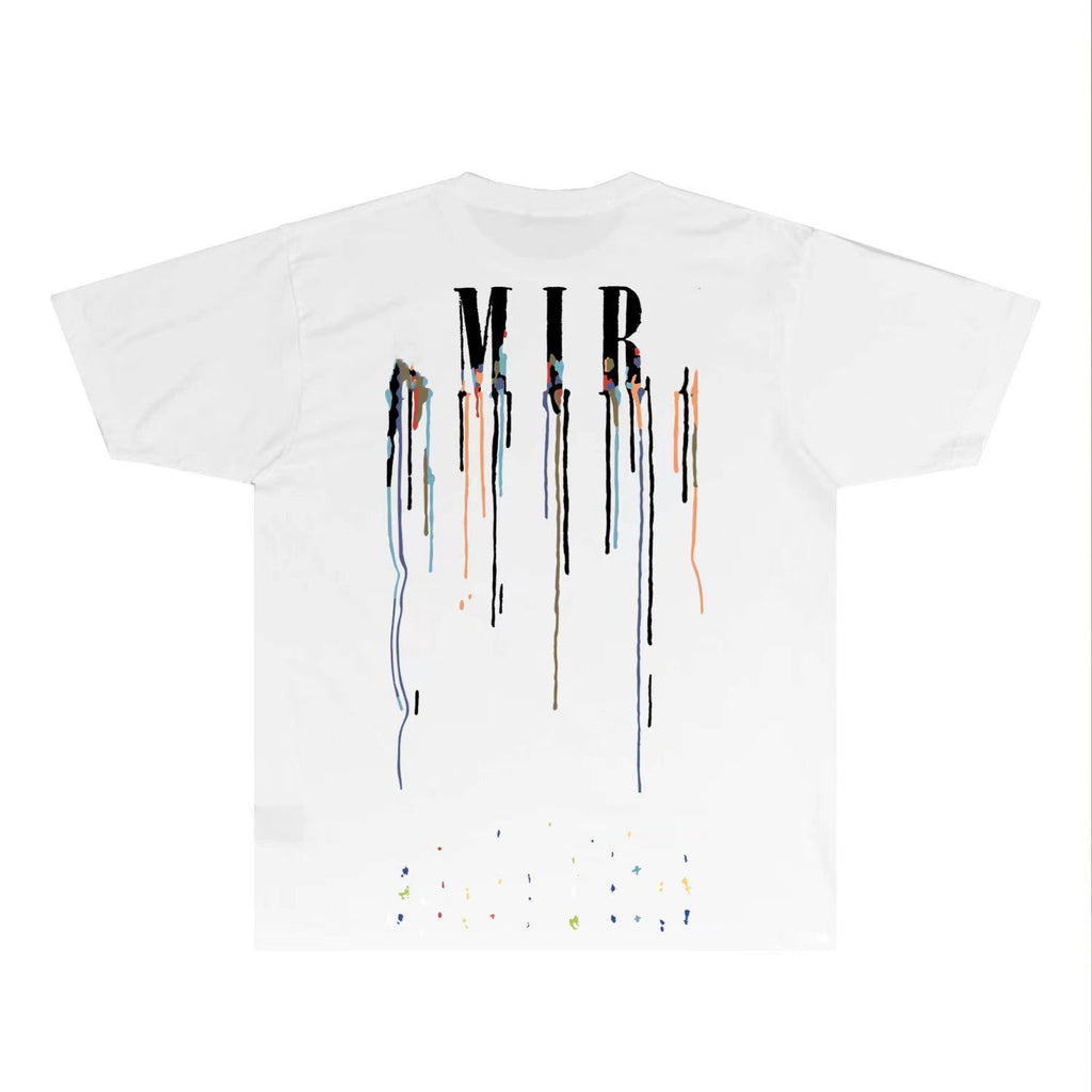 Amiry NEW Mens Womens Designer T shirts Printed Fashion man T-shirt Top Quality Cotton Casual Tees Short Sleeve Luxury Hip Hop
