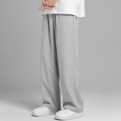 Custom wholesale price mens pants& trousers men casual Straight wide leg Pants men's cargo pants