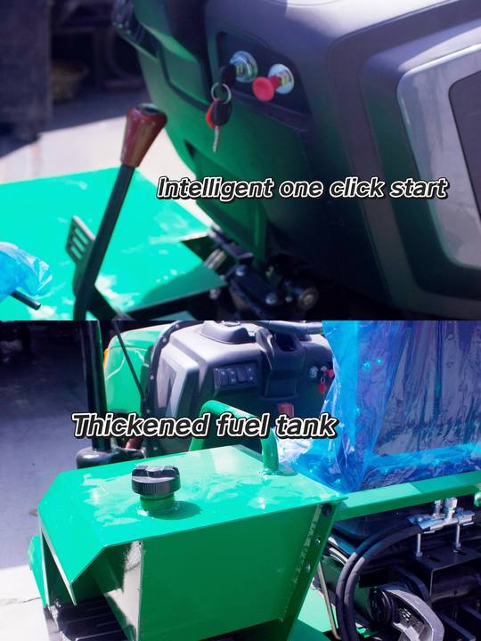 Agriculture Crawler Tractor 40hp 50hp 75hp 80hp Crawler Tractor with Front End Bucket