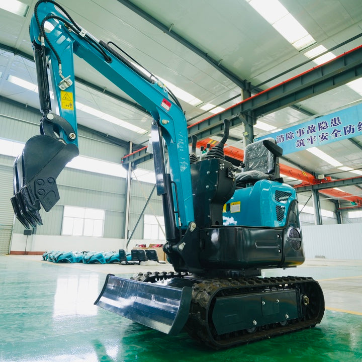 Factory Wholesale 1Ton Mini Excavator Machine EPA Crawler Digger for Farm Use Free Shipping with Core Motor Gearbox Components