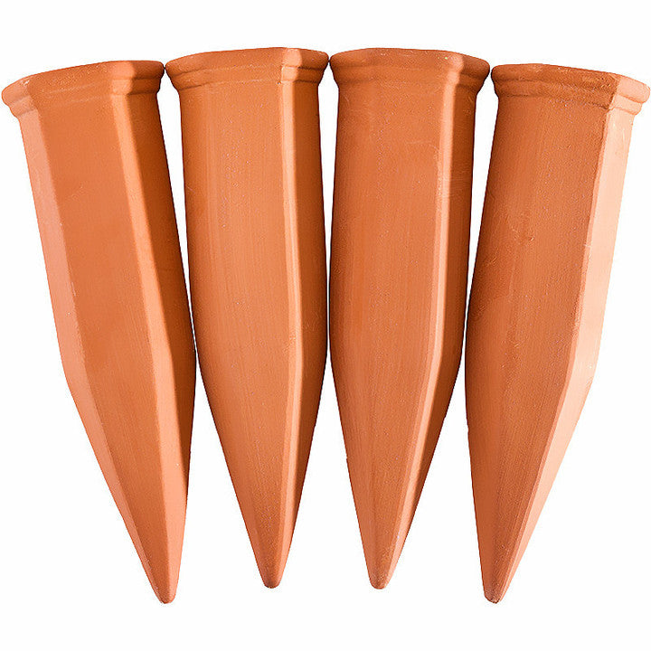 New 4 Pack Watering Drip for Travel Lazy Terracotta Watering Spike for Plant Indoor Watering Device for Home