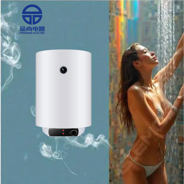 Household 30L 50L 80L 100L 1.5kW 1.6kW 2kW 2.2kW Enamel Tank Storage Electric Geyser Hot Shower Water Heaters for Home Bathroom