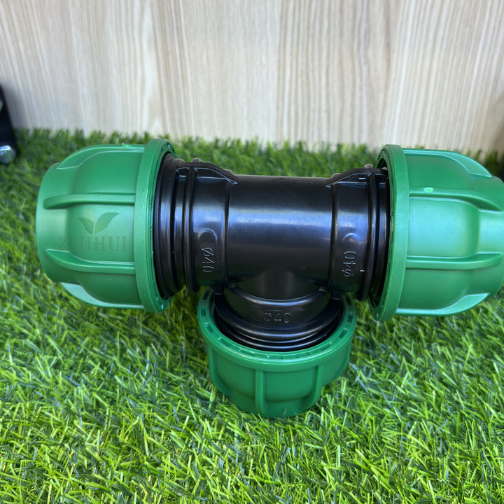 High Quality Quick Connector Pipe Fittings PP Compression Fittings for Irrigation System
