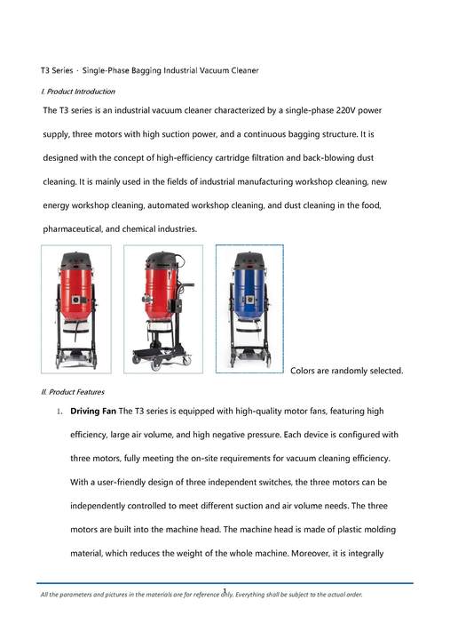 Merrock Electric Single-Phase 3600W 220V Manual Industrial Vacuum Cleaner Back-blowing Dust Cleaning for Floor Grinding Machines