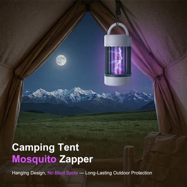 New 2026 LED USB Rechargeable Bug Zapper Electric Led Light Mosquito Killer Lamp with UV Light for Indoor Outdoor Use
