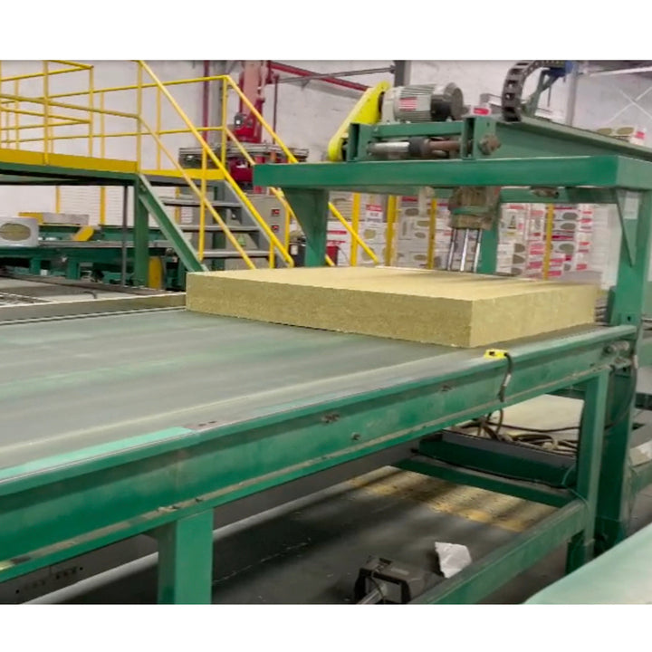 CE Certified Huali Rock Mineral Wool Acoustic Aluminum Foil Facing Exterior Wall Insulation Sheet Panels 120kg/m3 100mm Support