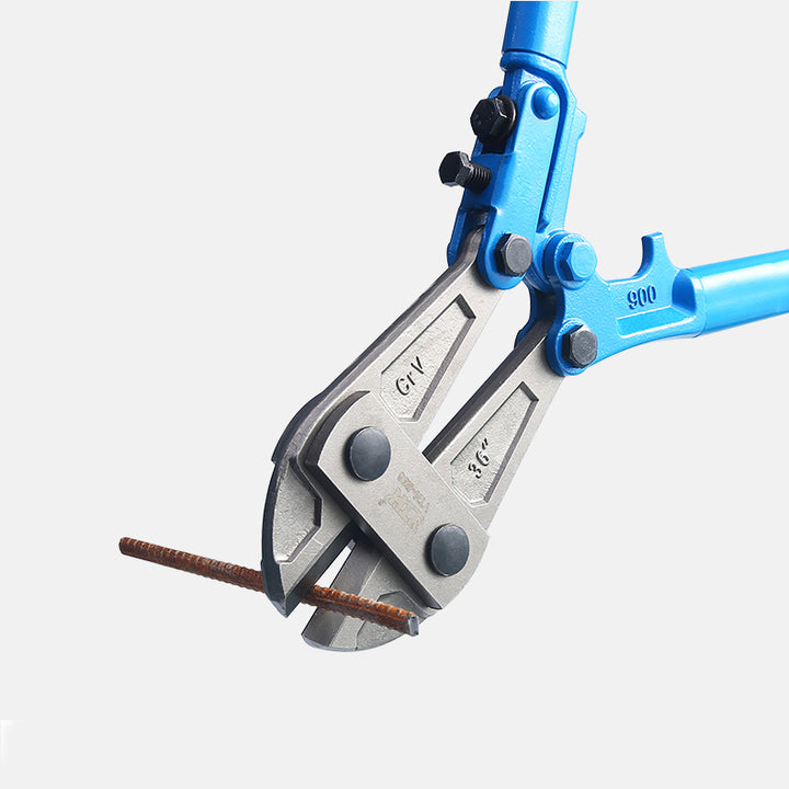 YTH Heavy Duty CRV Steel Bolt Cutter with TPR Handle for Cutting Steel Bars Steel Wires Iron Wires and Lock Opening