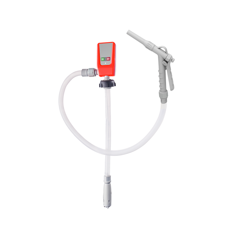 Plastic 3.2GPM Portable Manual Nozzle Battery Powered Fuel Transfer Pump Efficient Versatile Fuel Transfer Pump for Car Truck